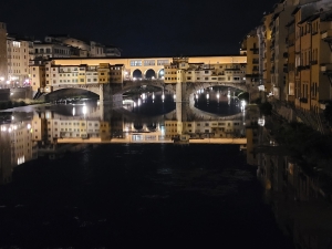 Il Ponte Vecchio di notte