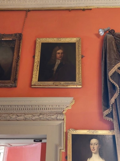 Robert Boyle képe a Milihide Kastélyban