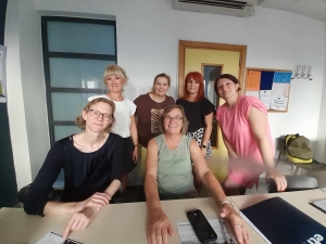 A máltai csoporttársaim (én jobb szélen)
