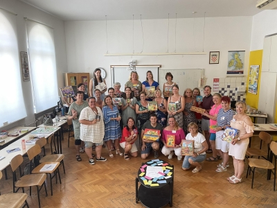 Egy hét Rovinjban az ERASMUS+ képzésen   Játék kaleidoszkóp - Kicsik és nagyok játéka