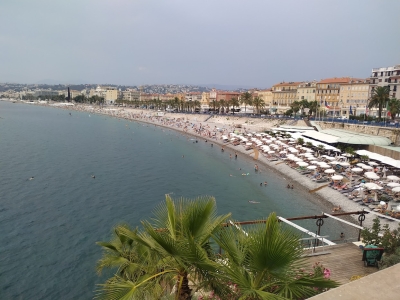 Baie des Anges - la plage 