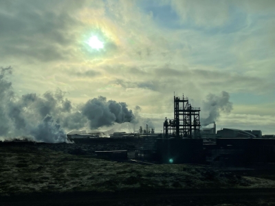 Iceland Geothermal Plant